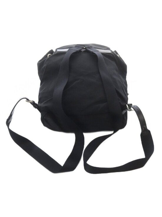 Prada Nylon Backpack Logo Black main image 5